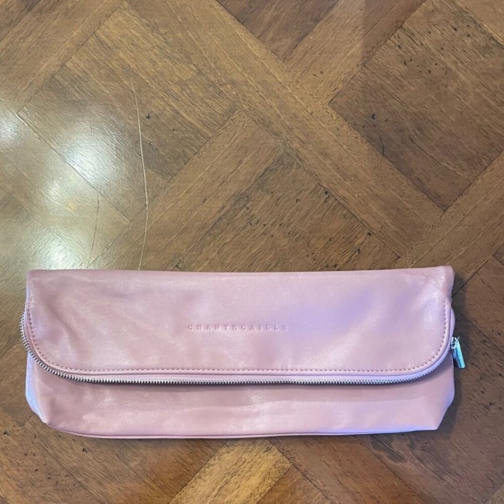 Chantecaille clutch bag, rose color - never used